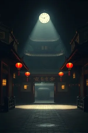 《无声的演练》封面，空荡排练厅与落地镜